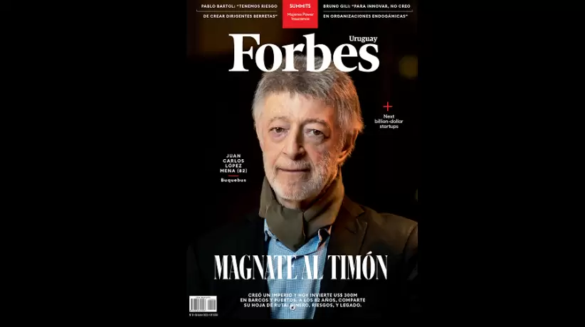 Tapa edicin octubre Forbes Uruguay