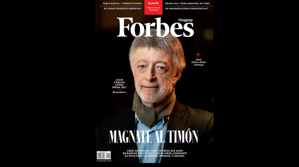 Tapa edicin octubre Forbes Uruguay