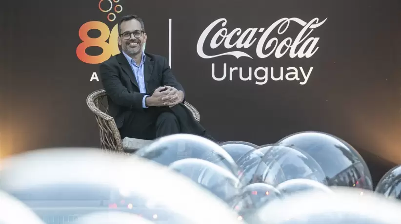Pedro Massa, vicepresidente de Coca-Coca para el Cono Sur. Foto: Nicols Garrido