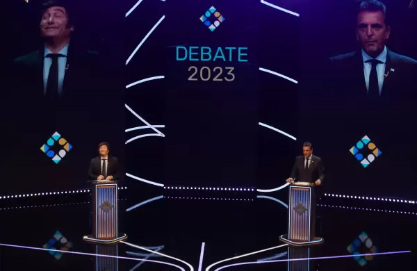 Camino al balotaje: Massa y Milei se cruzaron en un picante debate presidencial