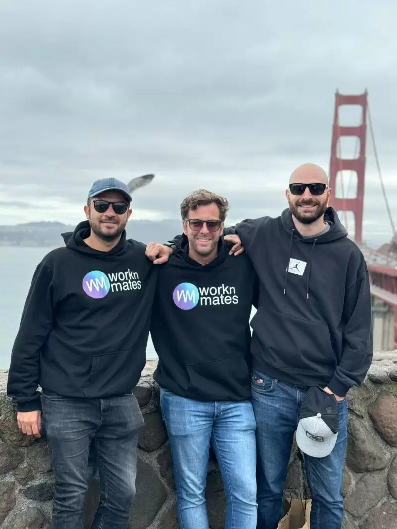 Parte de los fundadores en San Francisco