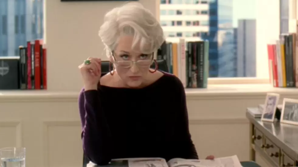 Miranda Priestly de "El diablo viste a la moda"