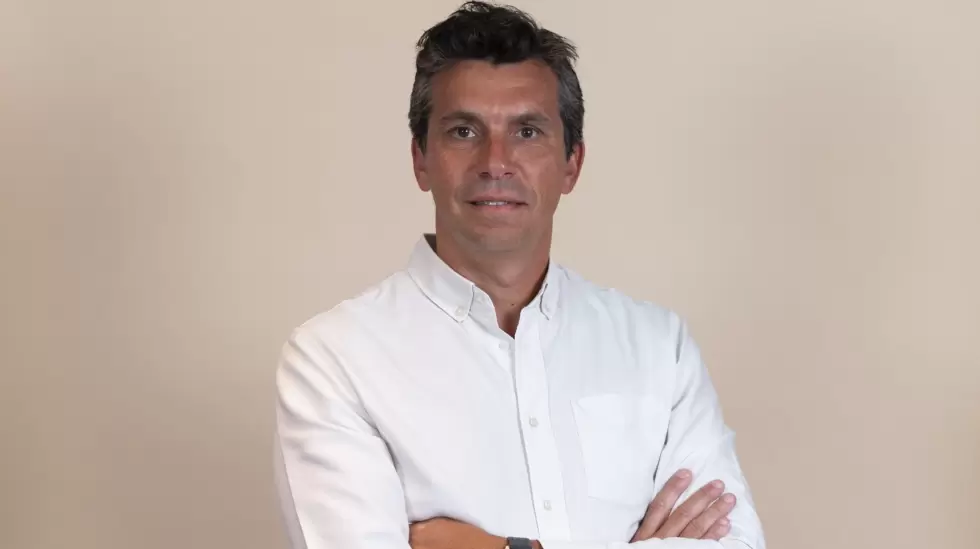 Esteban Gherardi, director comercial de Banca Empresa en Santander Uruguay. Foto