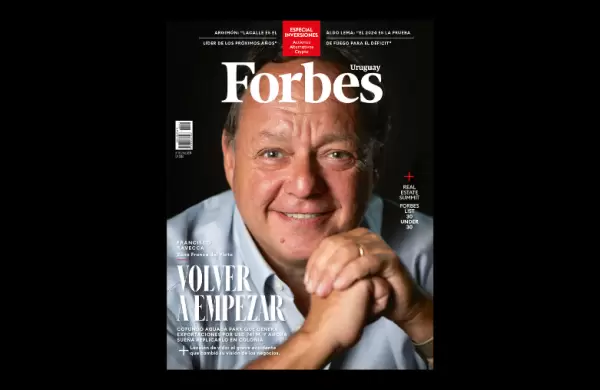 Francisco Ravecca en la décima tapa de Forbes Uruguay: su historia y su nuevo gran proyecto