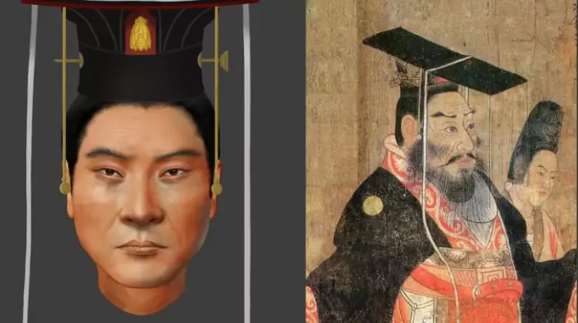 rostro emperador chino IA