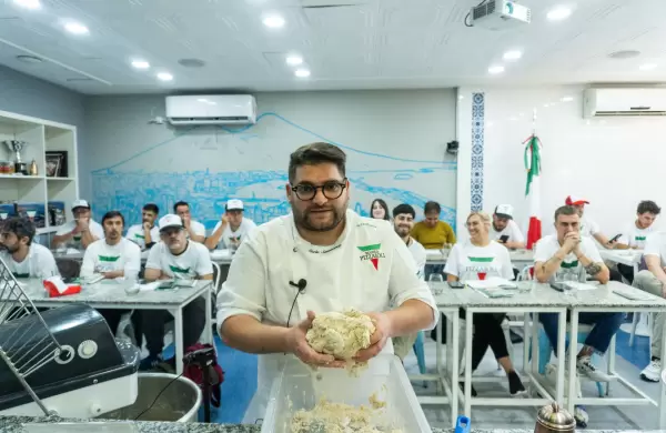 Todos los secretos de la pizza con aires de Npoles, pero en Buenos Aires