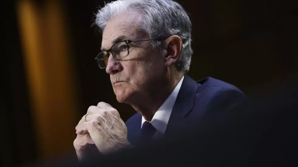 Jerome Powell, presidente de la FED