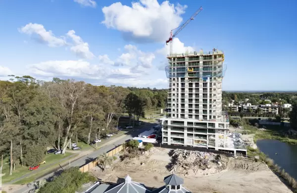 Viento en popa: Cala del Yacht, proyecto de La Buonora & Asociados, est prximo a finalizar primera torre