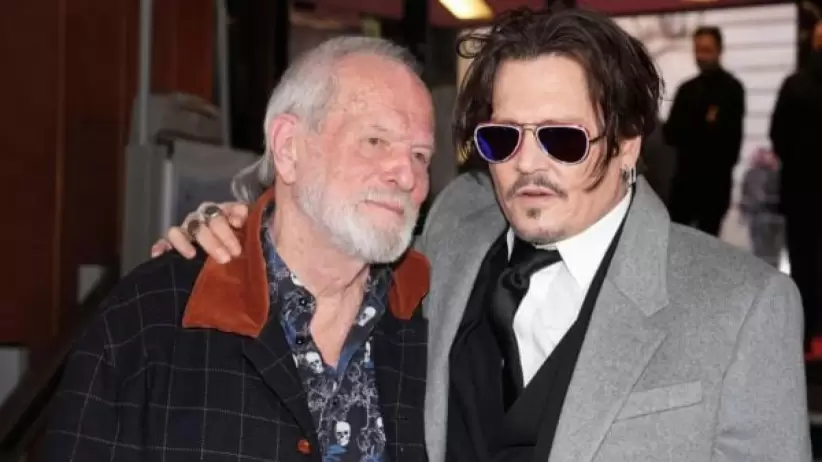 Johnny Depp y Terry Gilliam