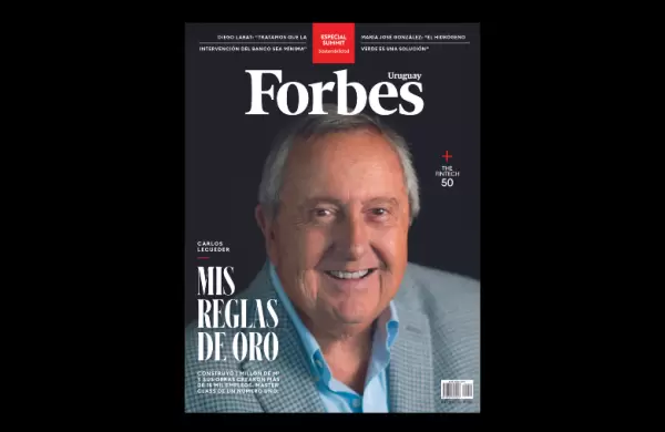 Carlos Lecueder en la tapa n 11 de Forbes Uruguay: su historia, reglas de oro y prximos proyectos