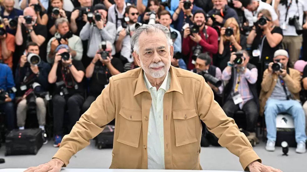 Francis Ford Coppola (Cortesa Festival Internacional de Cine de Cannes)