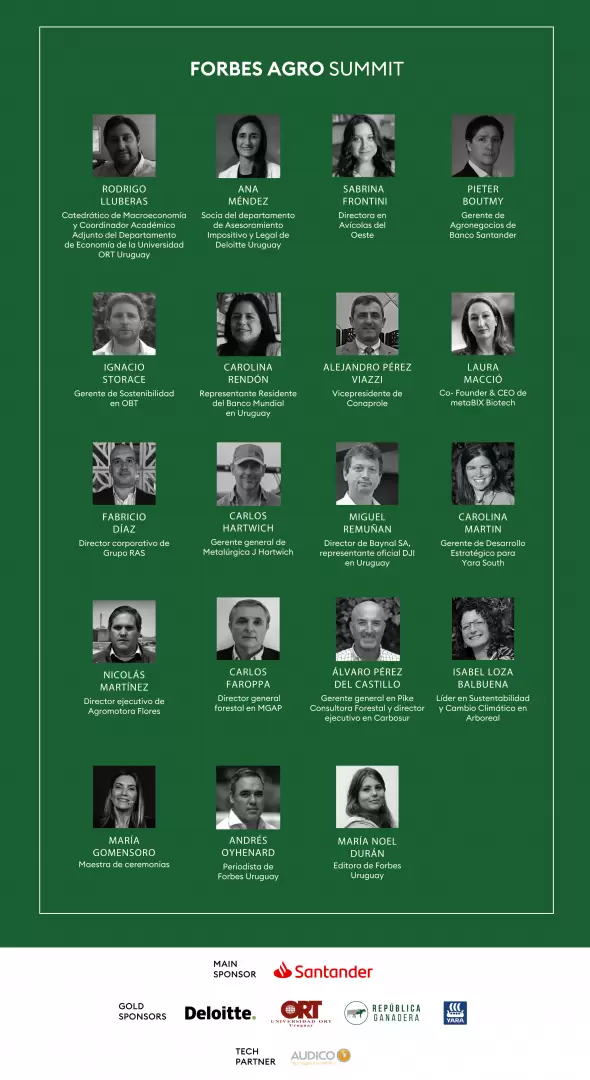 Speakers Forbes Agro Summit Uruguay 2024