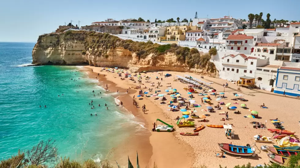 playa, europa, portugal