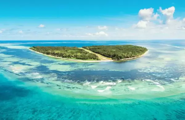 Esta isla privada de las Seychelles tiene su propia pista para aviones