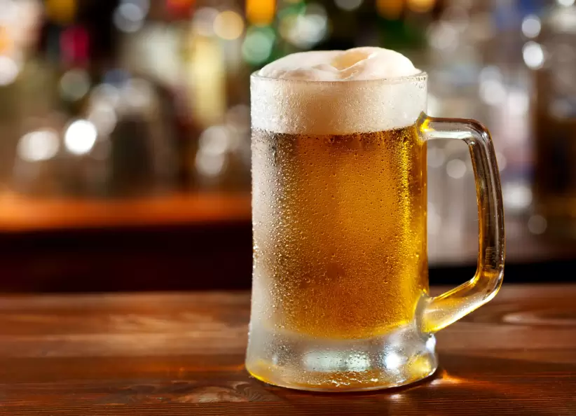 Cerveza rubia