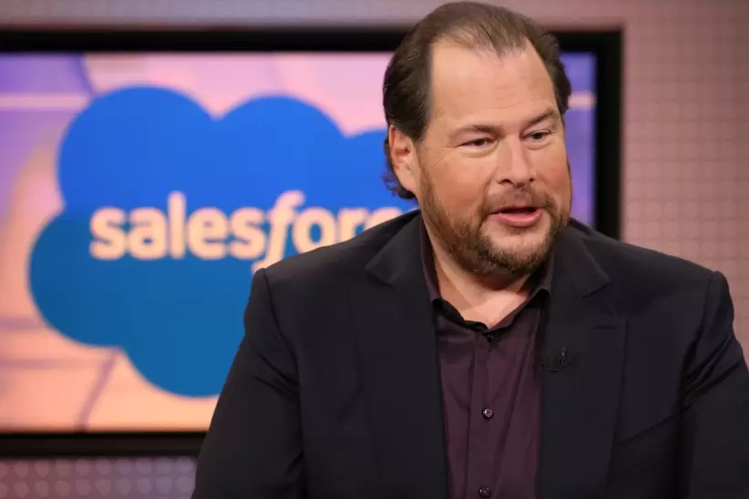 Marc Benioff, presidente y director ejecutivo de Salesforce