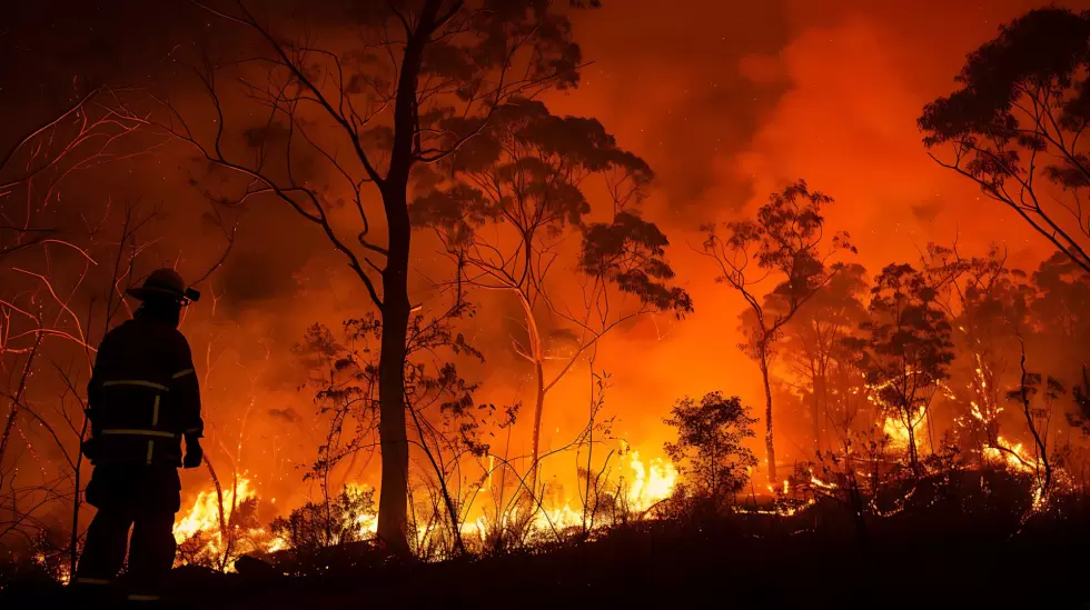 incendio forestal