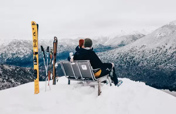Lago Hermoso: servicios y paisajes increíbles para esquiadores de elite y hasta ciclistas