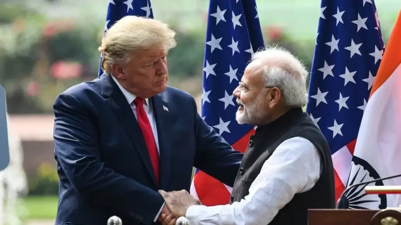 Donald Trump y Narendra Modi