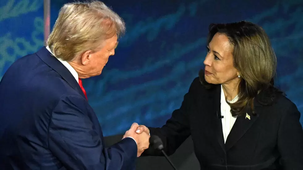 Donald Trump, Kamala Harris