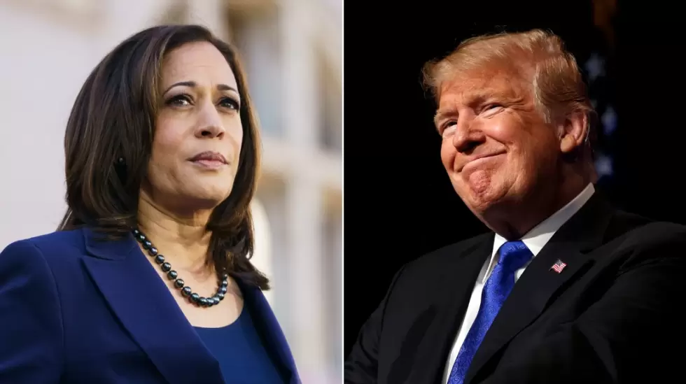 Kamala Harris y Donald Trump