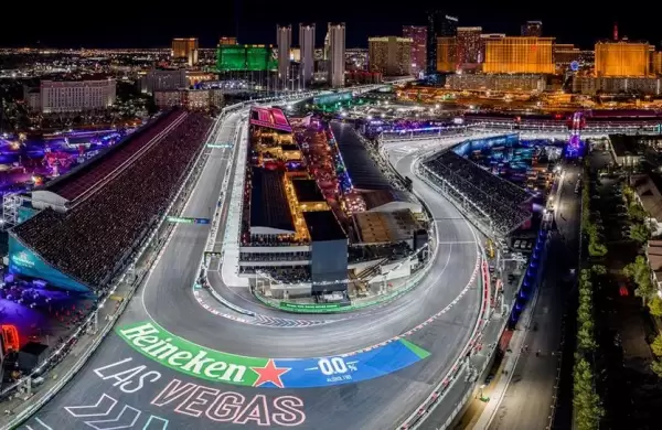 Las Vegas se transforma para el Gran Premio de Frmula 1