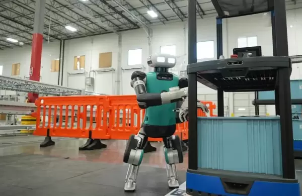 Conoc el nico robot humanoide autnomo que trabaja en un centro de almacenamiento