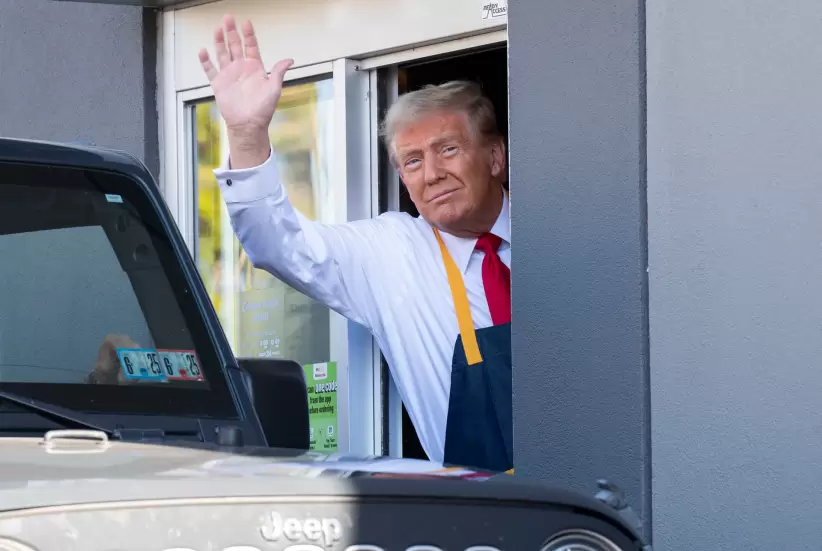 Trump McDonald's