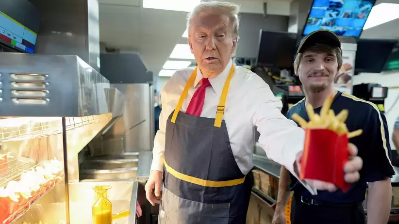 Trump McDonald's TikTok