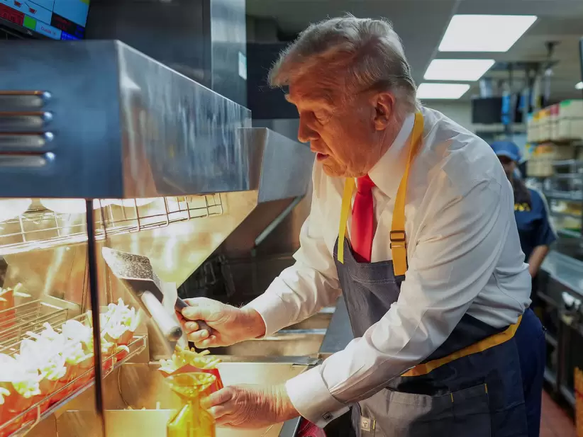 Trump McDonalds TikTok