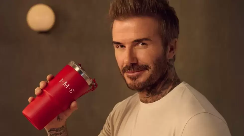 David Beckham, en la foto, lanz su marca de suplementos nutricionales IM8 en no