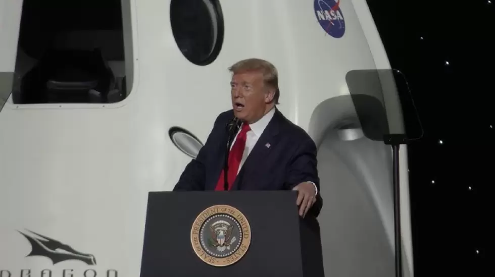 donald trump NASA