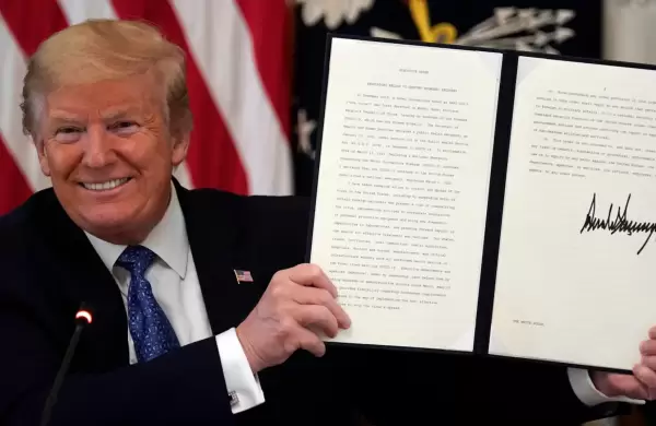 Trump rebautiza el Golfo de México a "Golfo de América": esto es lo que puede (y no) hacer