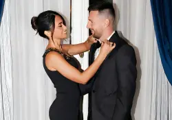 Messi llegó a Uruguay para participar del cumpleaños de 15 de Delfina, la hija de Luis Suárez y Sofía Balbi