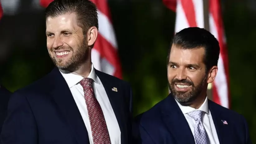 Donald Trump Jr. y Eric Trump.