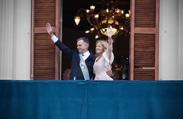 El cambio de mando en imágenes: las fotos de la asunción de Yamandú Orsi a la Presidencia