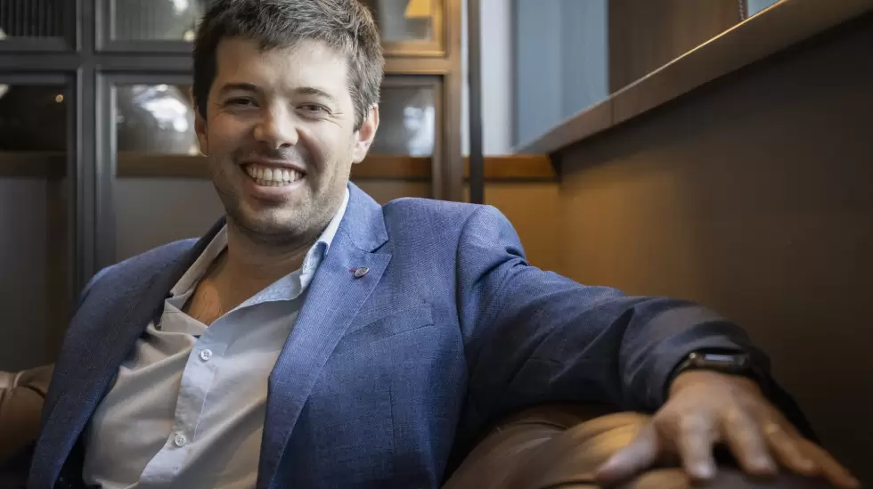 Diego Guigou, responsable de la produccin agrcola de Agronegocios del Plata. F