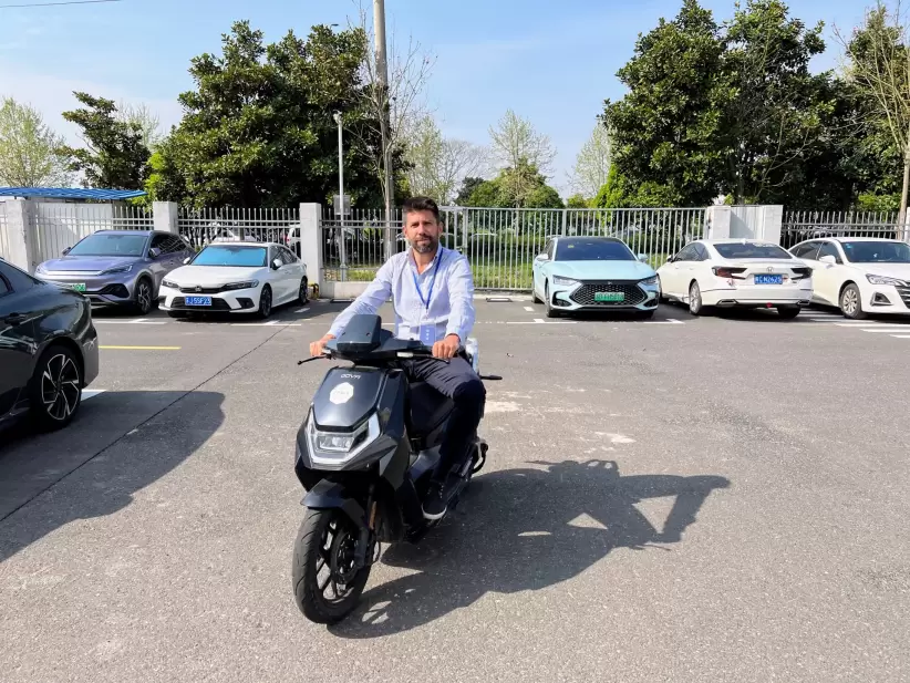 Las motos elctricas de Swapy. Gentileza: Swapy