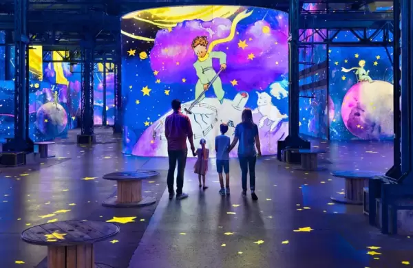 Así es la exposición inmersiva en París que revive el universo poético de "El Principito"