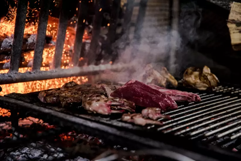 La parrilla de Garca. Gentileza: Garca