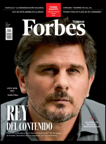 FORBES UY #18
Luis Ara
Arte: Cecilia Parriard
Foto: Leonardo Mainé