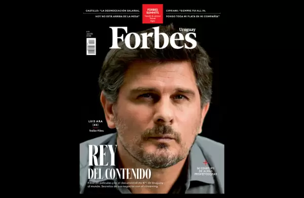 Luis Ara, rey del contenido y documentalista n 1 en Uruguay, es el protagonista de la tapa 18 de Forbes Uruguay