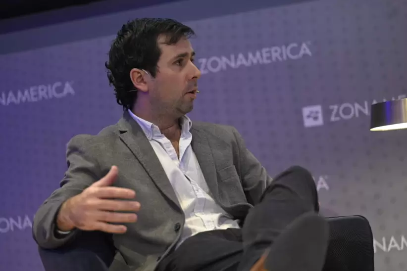 Agustn Lpez, sr manager fintech en Mercado Pago Uruguay. Foto: Diego Olivera.