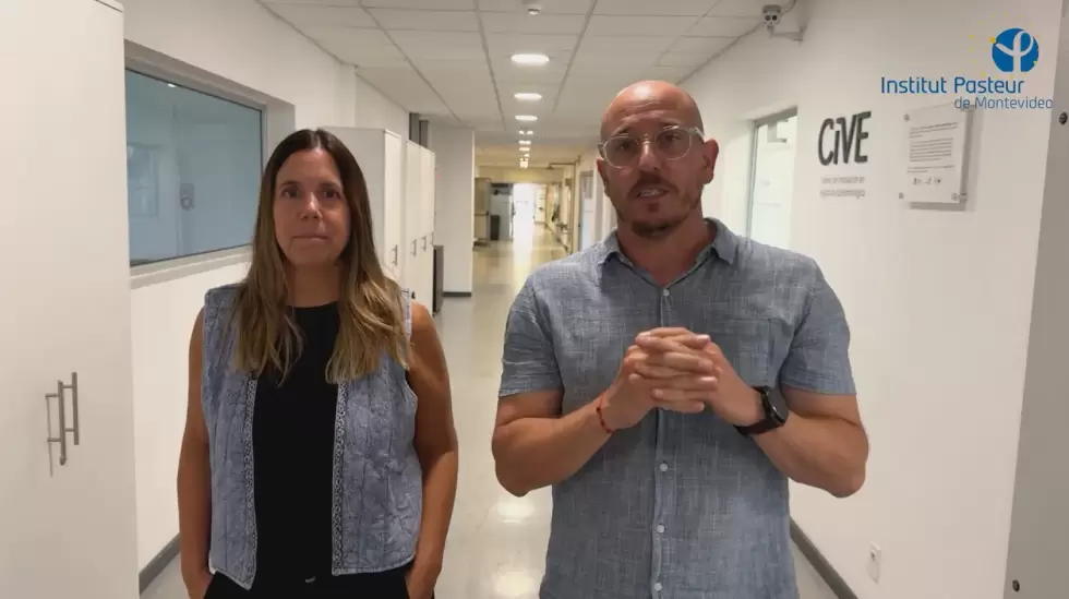 Pilar Moreno y Gonzalo Moratorio. Gentileza: Institut Pasteur.