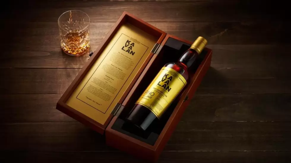 El whisky de malta nico Kavalan Solist Fino Sherry Single Cask Strength