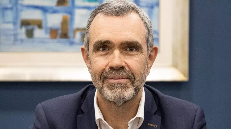 Alberto Charro, presidente ejecutivo de BBVA Uruguay. Foto: Nicols Garrido