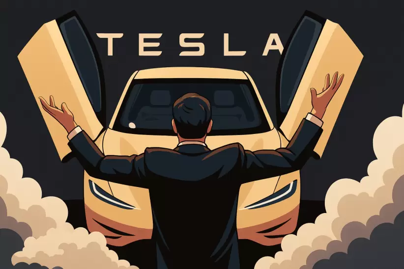 Elon Musk. Tesla