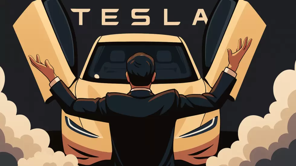 Elon Musk. Tesla