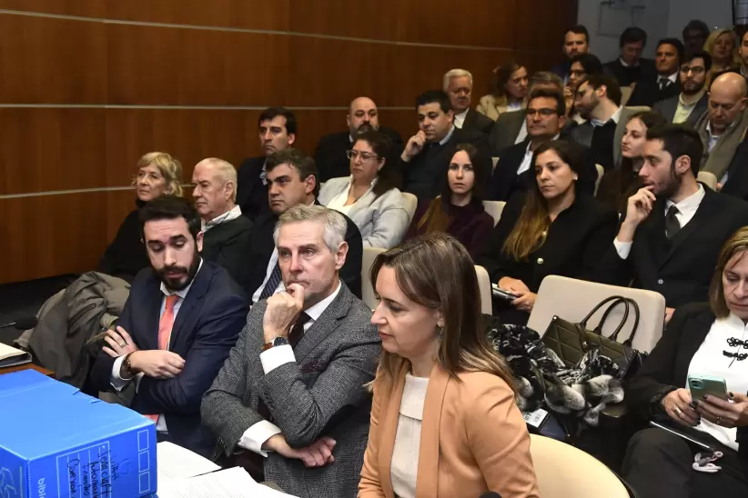Audiencia de formalizacin en el caso Conexin Ganadera. Foto: Forbes Uruguay.