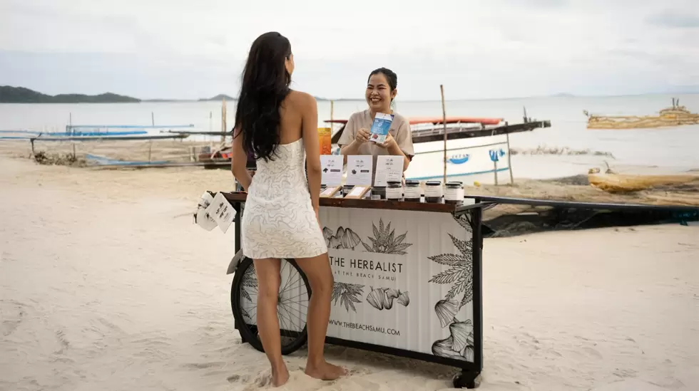 La playa de Samui